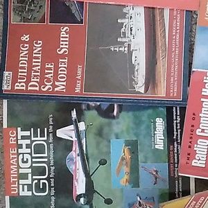 Helicopter Manuals & Model Aircraft Manuals EUC